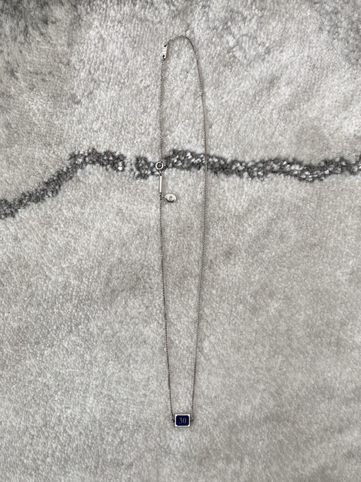 Dior × Hedi Slimane A/W 2001 “Solitaire” Atelier Necklace Size ONE SIZE - 2 Thumbnail