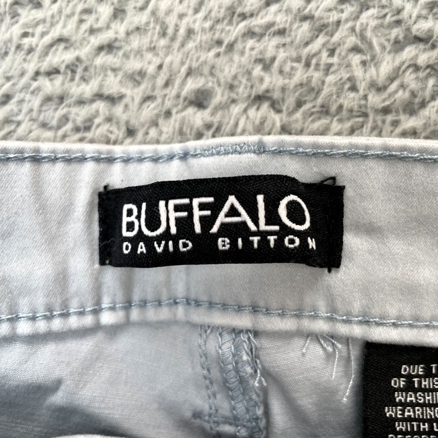 Buffalo David Bitton Buffalo David Bitton Jeans Womens 12 Blue Daily Mid Rise Stretch Ankle Grazer Size 24" / US 00 / IT 34 - 3 Thumbnail
