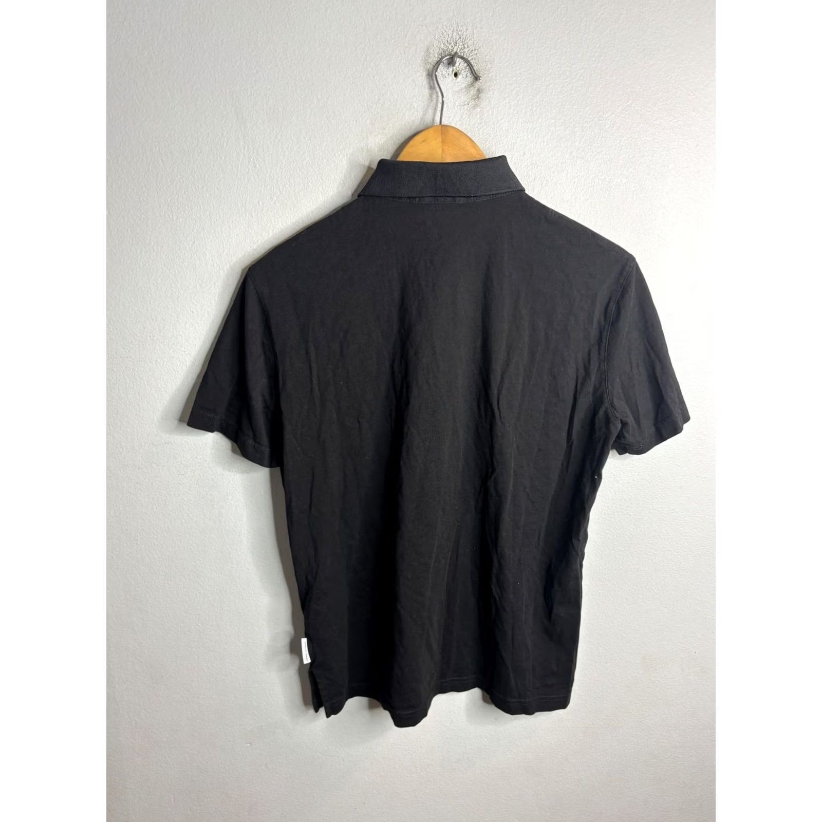 Armani Exchange Armani Exchange Polo Shirt Mens M Black Logo Patch Short Sleeve Casual Size US M / EU 48-50 / 2 - 4 Thumbnail