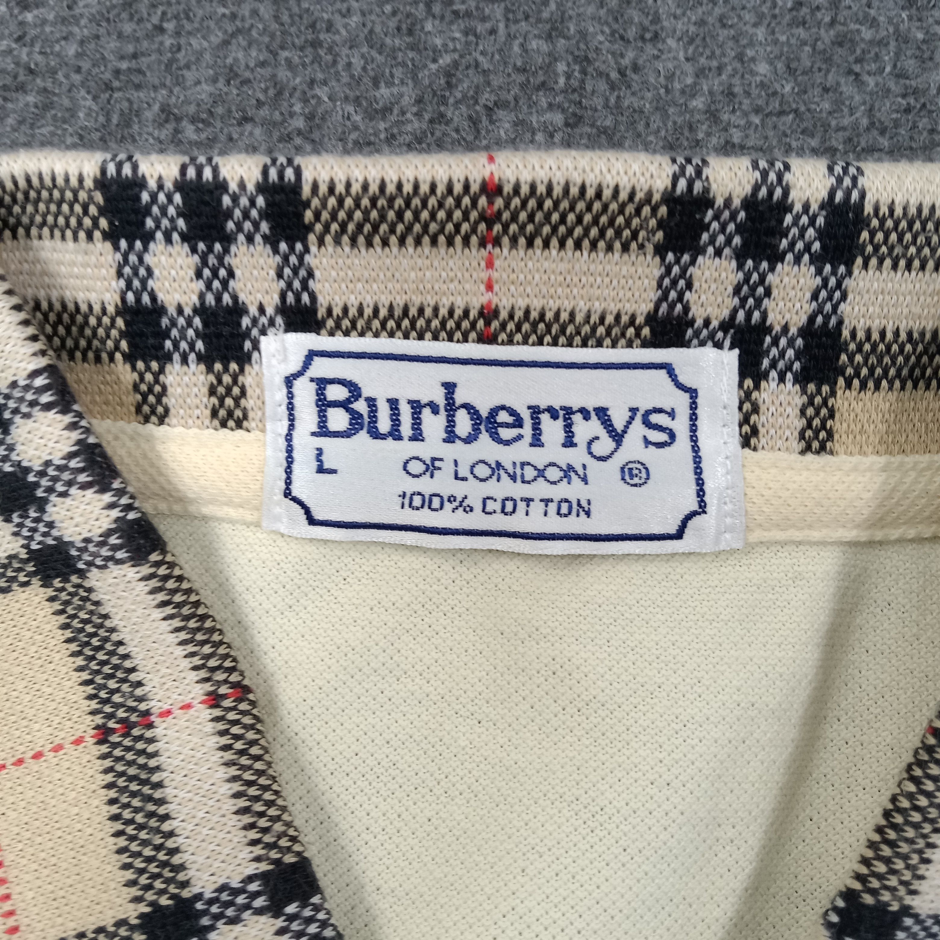 Burberry Burberry Nova Check Designer Brand Polos C239N34 Size US XL / EU 56 / 4 - 3 Thumbnail