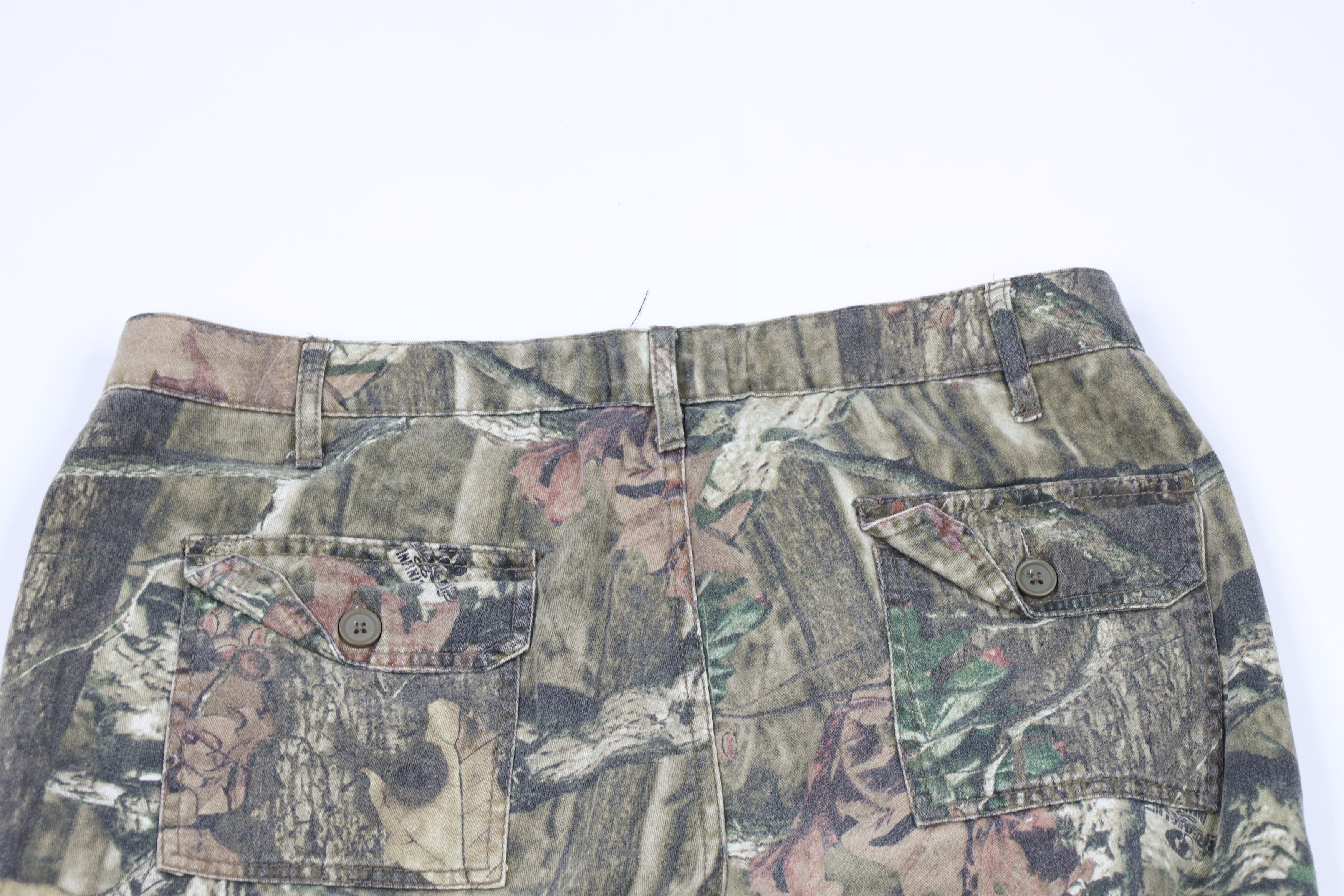 Vintage Vintage Streetwear Wide Leg Camouflage Cargo Pants Trousers Size 36" / US 14 / IT 50 - 8 Thumbnail