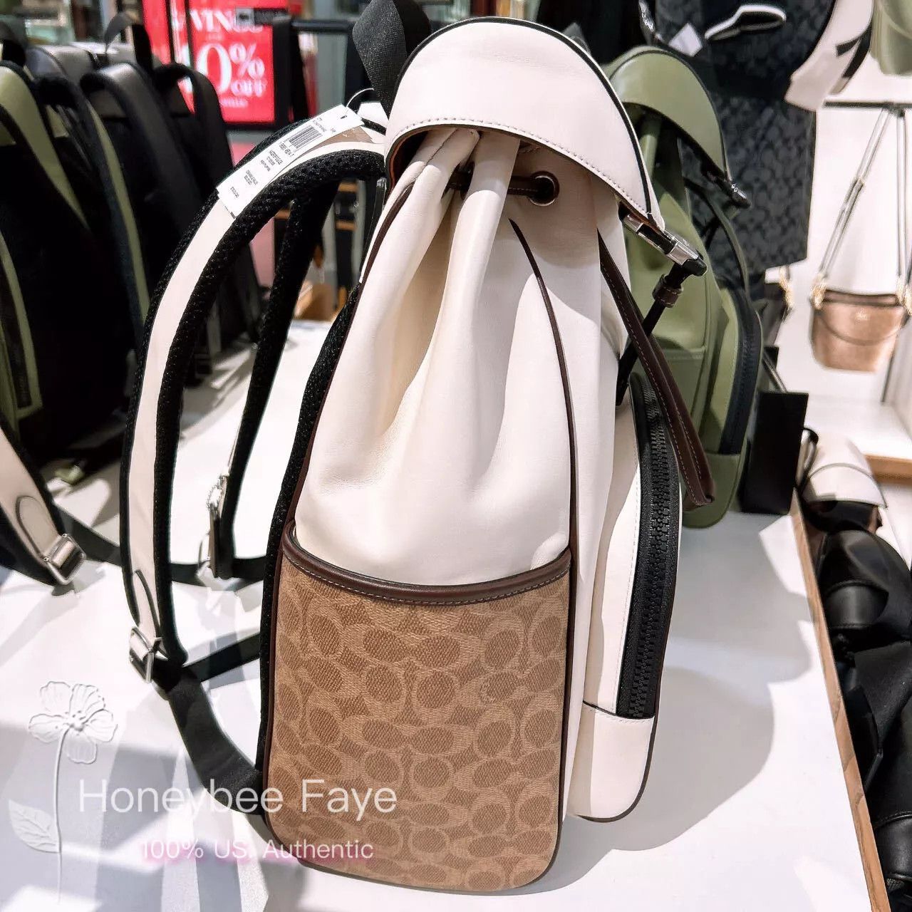 Coach Racer Backpack In Signature Colorblock CT751 Grailed