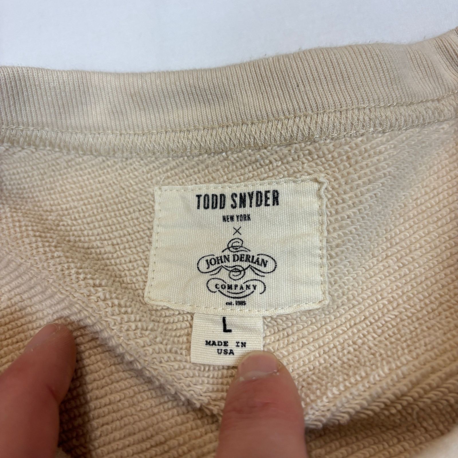 Todd Snyder Todd Snyder John Derian Crab French Terry Sweatshirt Large Size US L / EU 52-54 / 3 - 4 Thumbnail