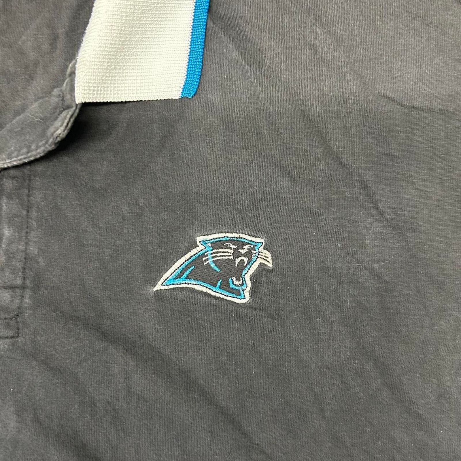 NFL 1999 Carolina Panthers Polo Shirt Size US XL / EU 56 / 4 - 3 Thumbnail