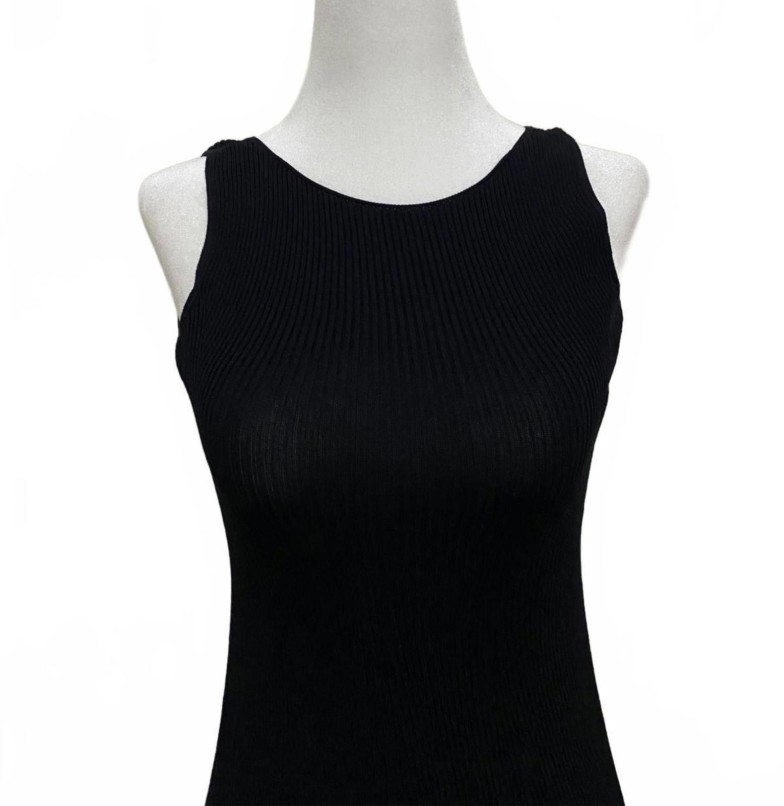 Uniqlo MAME KUROGOUCHI x UNIQLO Knit Midi Dress in Black (X-SMALL) Size XS / US 0-2 / IT 36-38 - 2 Thumbnail