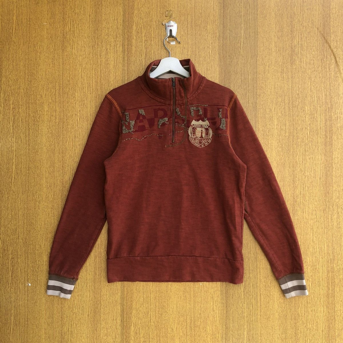 Vintage Napapijri Half Zipper Sweatshirt