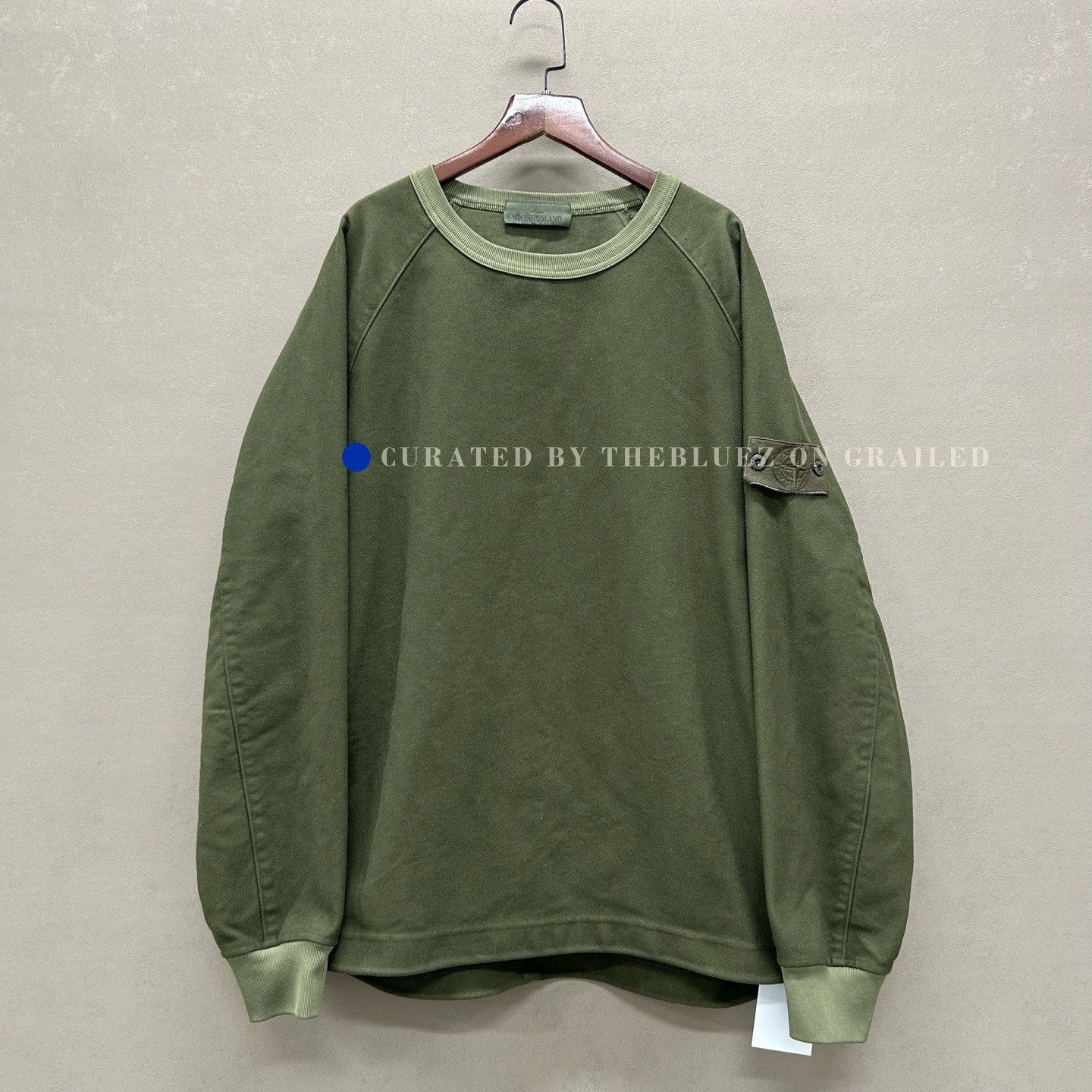 Stone Island Stone Island Ghost Series Green Sweatshirt L Size US L / EU 52-54 / 3 - 1 Thumbnail