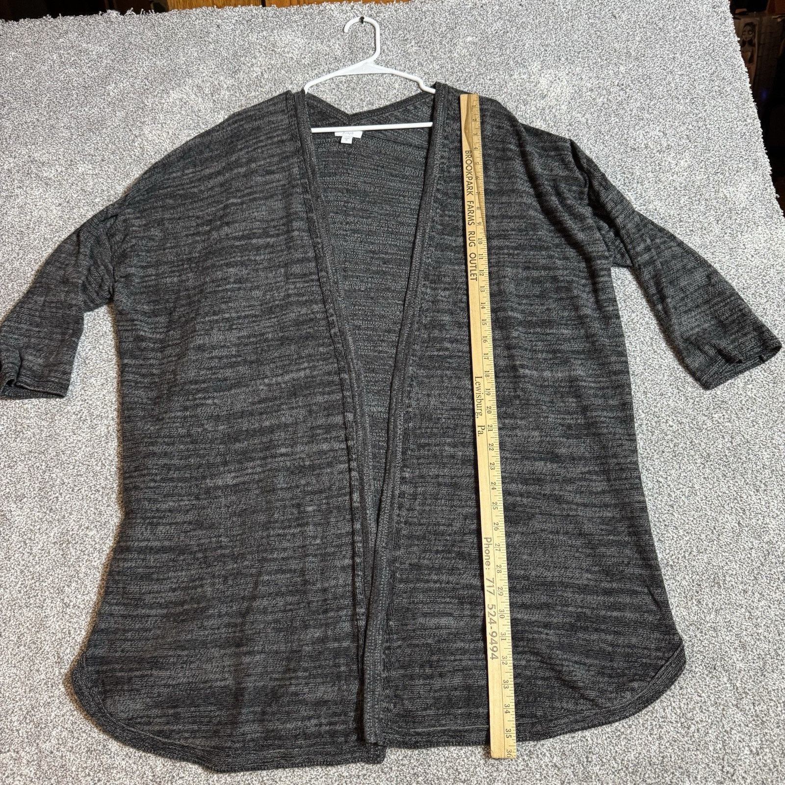 Other Pure Jill Cardigan Women XL Marled Knit Grandmacore Sweater Size XL / US 12-14 / IT 48-50 - 2 Thumbnail