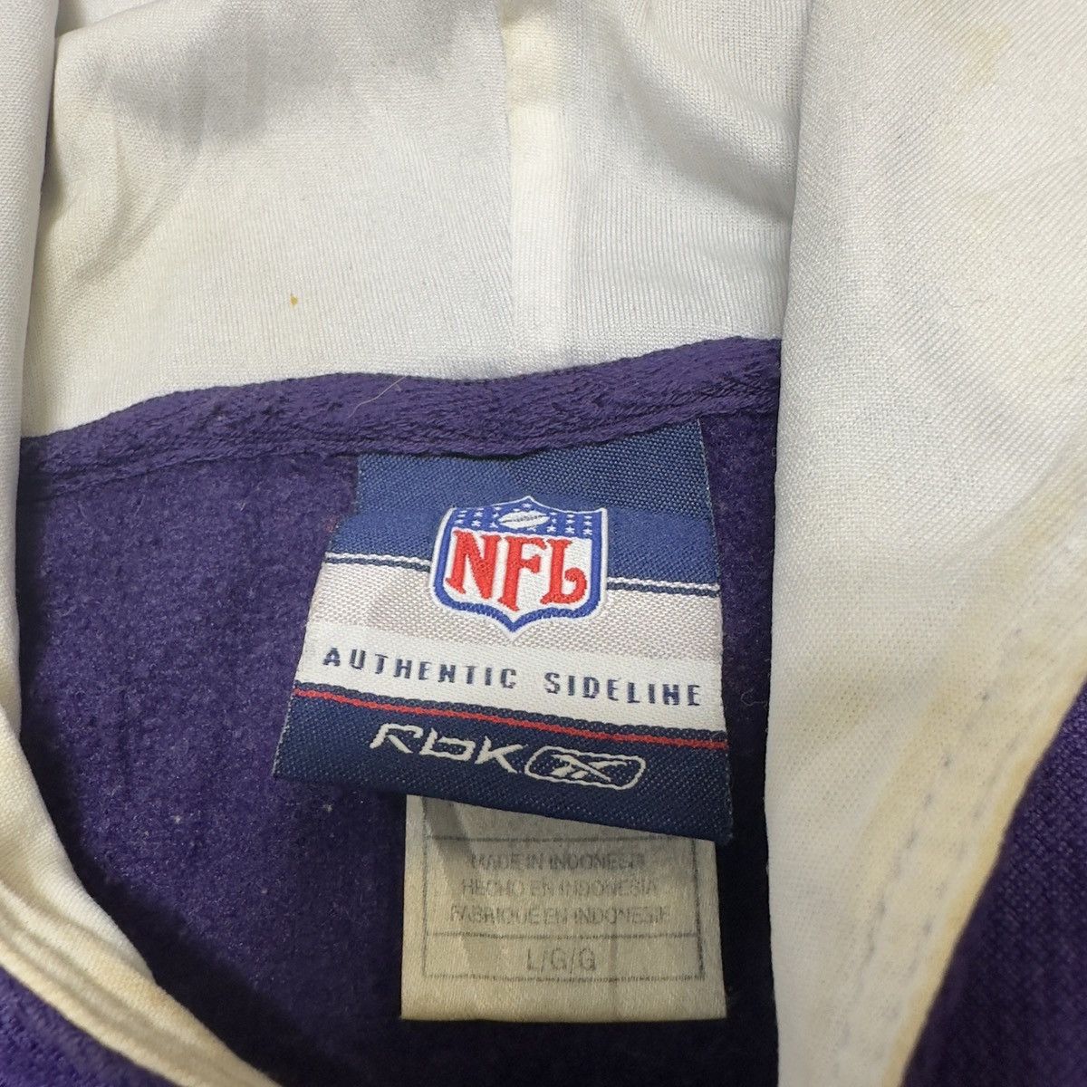 NFL × Reebok Baltimore Ravens hoodie Size US L / EU 52-54 / 3 - 4 Thumbnail