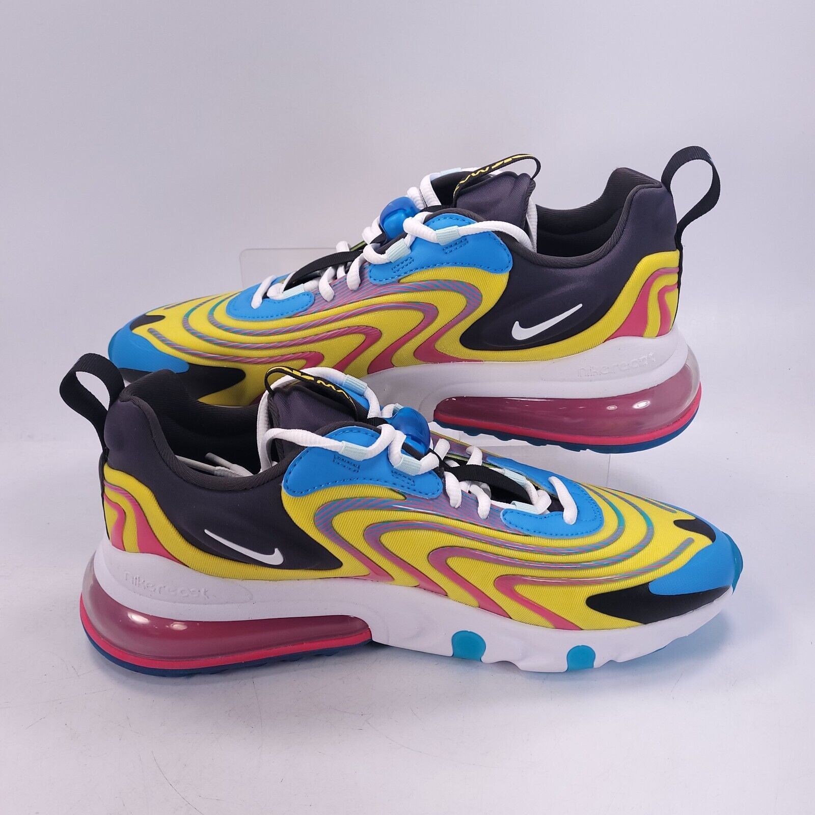 Nike Nike Air Max 270 React ENG Shoe Mens Size 9 CD0113-400 Blue Size US 9 / EU 42 - 5 Thumbnail