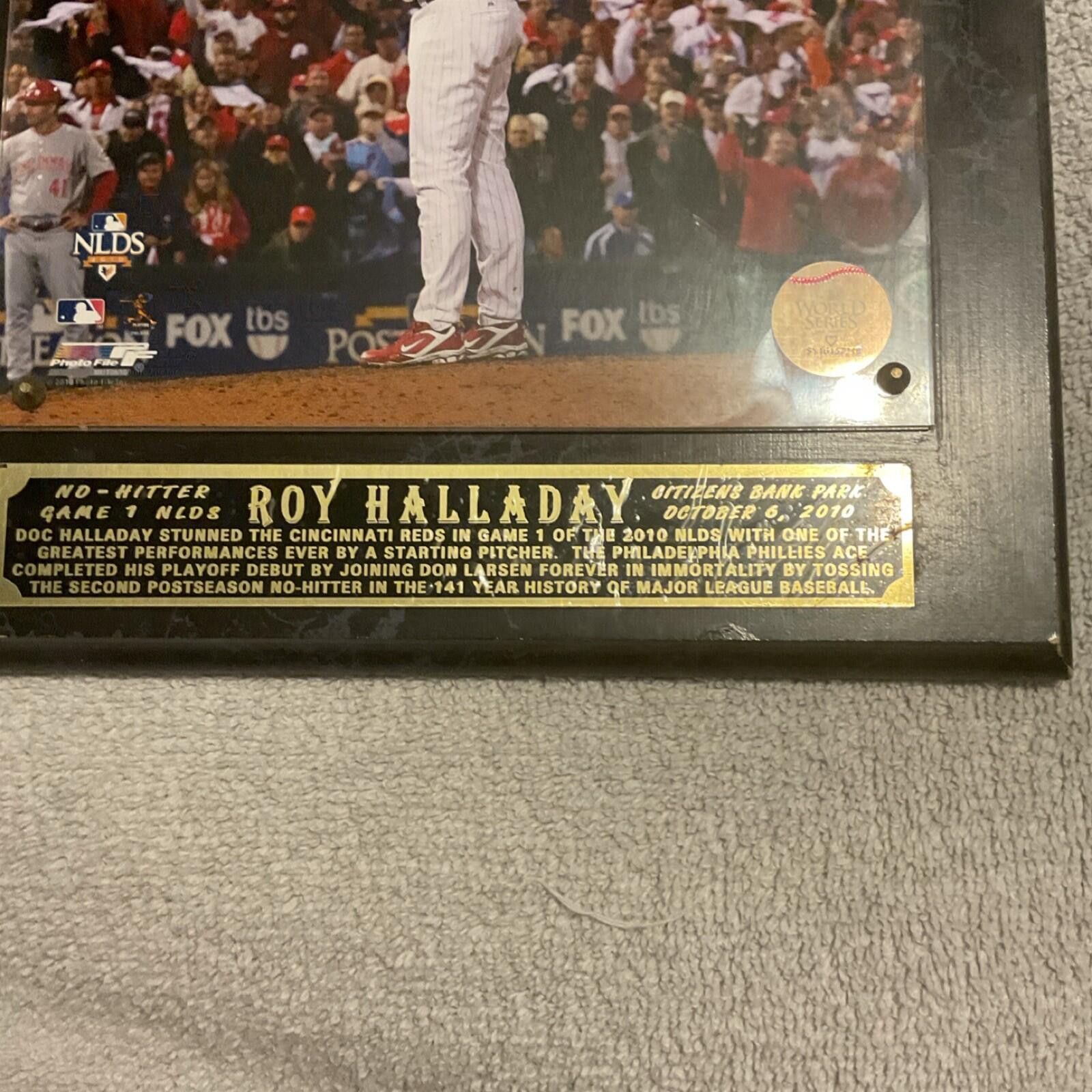 Other Philadelphia Phillies Roy Halladay Plaque with Nameplate Size ONE SIZE - 5 Thumbnail