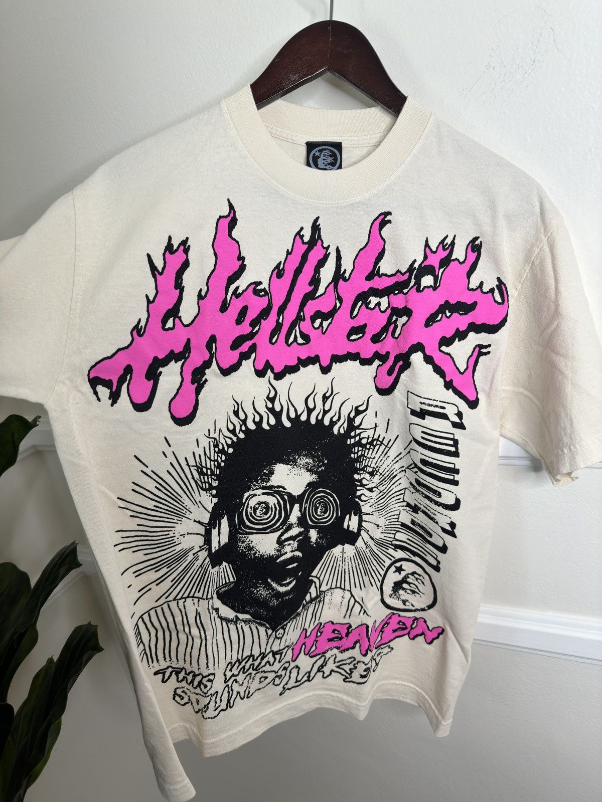 HELLSTAR Hellstar Studios Sounds Like Heaven Tee Cream Size US S / EU 44-46 / 1 - 3 Thumbnail