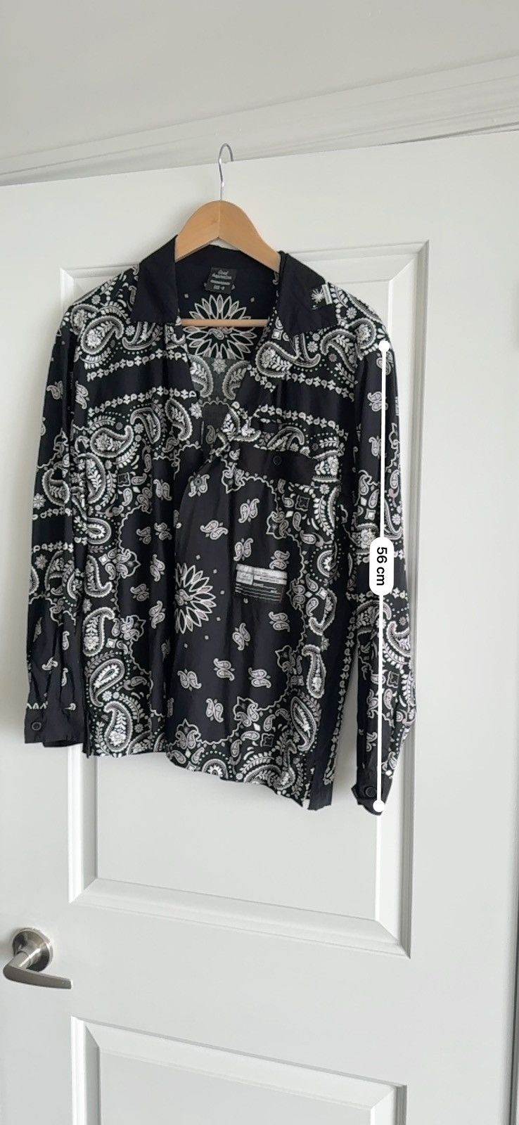 GU × Maison MIHARA YASUHIRO Yasuhiro Mihara × GU Paisley Long Sleeve Bandana Collar Size US M / EU 48-50 / 2 - 3 Thumbnail