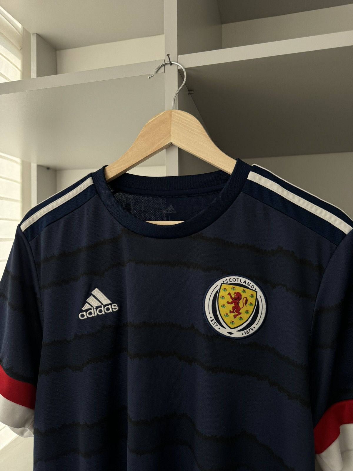 Adidas × Vintage Adidas Scotland 2021 Home Jersey Size US M / EU 48-50 / 2 - 4 Thumbnail