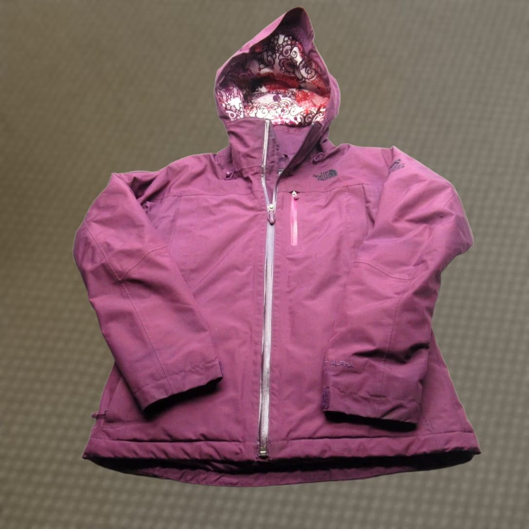 The North Face VINTAGE The North Face Jacket Womens XS Purple Summit Series Hooded Waterproof Insulated Size XS / US 0-2 / IT 36-38 - 1 Thumbnail