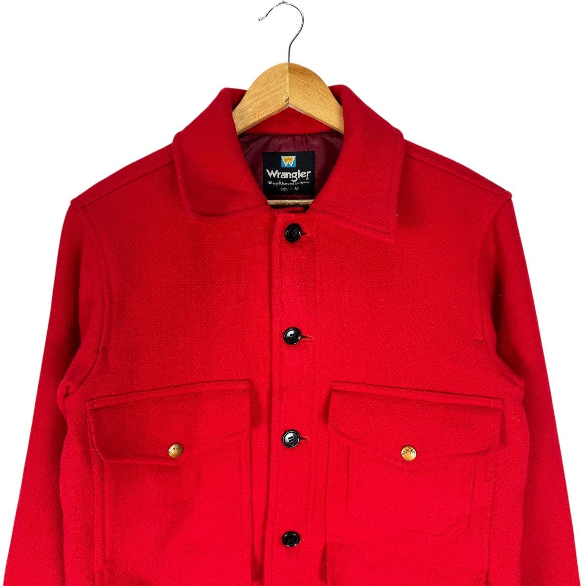 Wrangler ☀️VTG WRANGLER MACKINAW PLAINS BUTTON JACKET LIKE FILSON Size US M / EU 48-50 / 2 - 3 Thumbnail