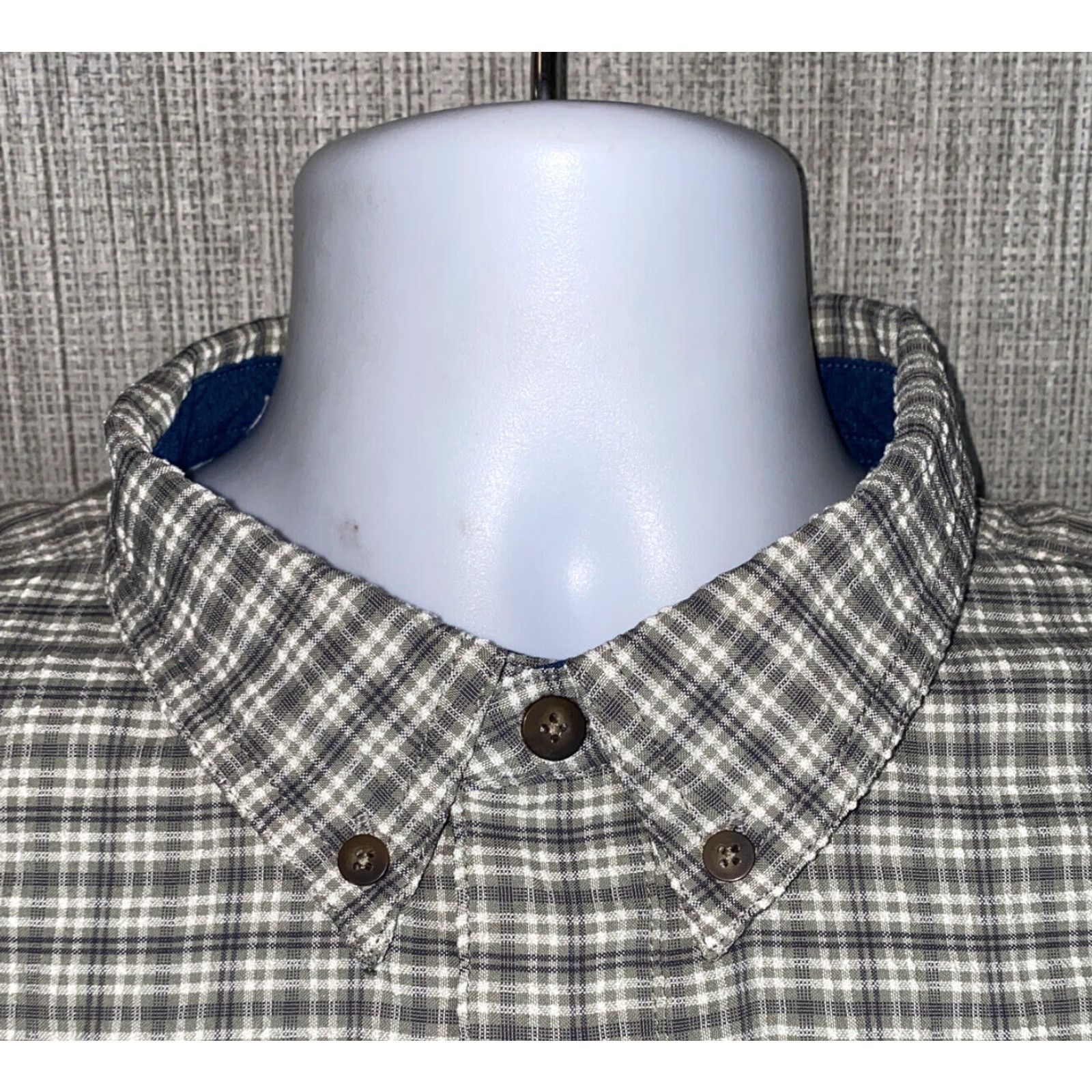 The North Face The North Face Shirt Checkered Long Sleeve Button Front Gray XL Men Regular Size XL Size US XL / EU 56 / 4 - 3 Thumbnail