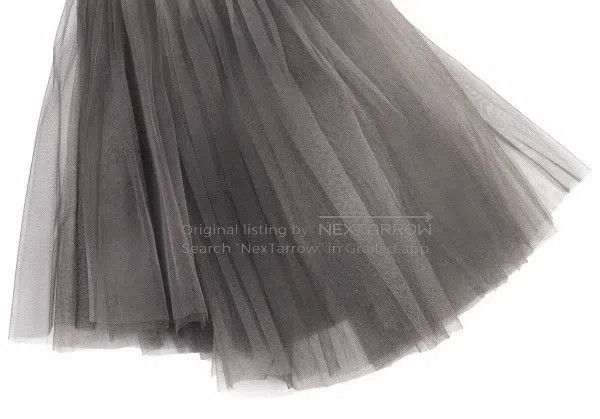 Comme des Garcons Comme Des Garcons size M Gray Retro Asymmetrical Design Tu Size 24" / US 00 / IT 34 - 6 Thumbnail