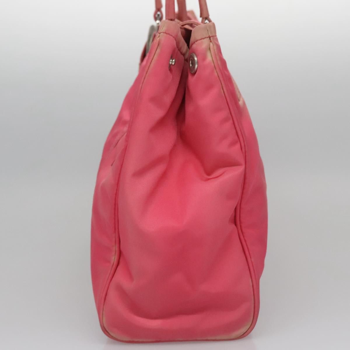 Prada PRADA Tote Bag Nylon Pink Size ONE SIZE - 3 Thumbnail