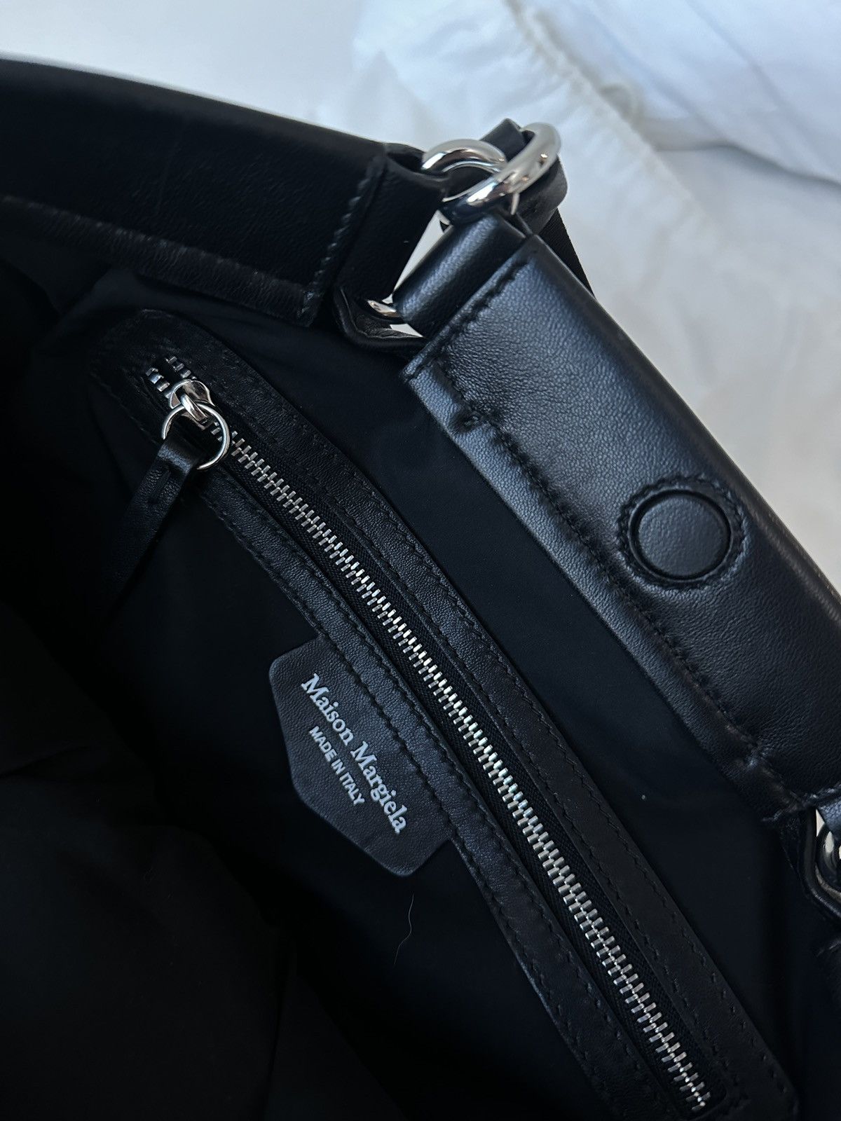 Maison Margiela Black Glam Slam Large Tote Size ONE SIZE - 4 Thumbnail