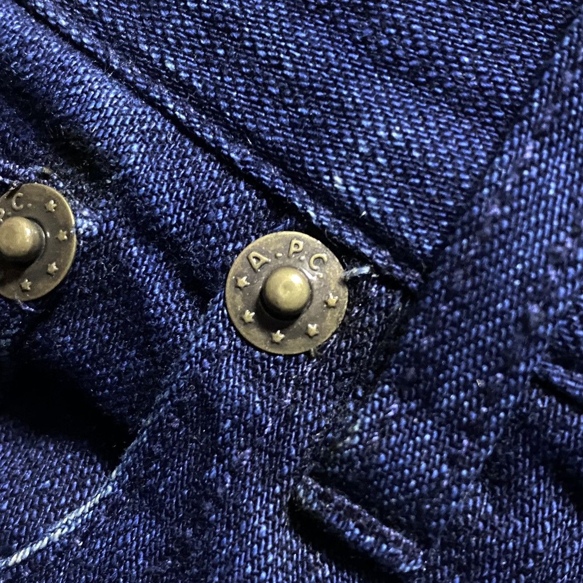 A.P.C. A.P.C. Rue Madame Paris Blue Cotton Jeans Denim Slim Fit Size US 31 - 14 Thumbnail