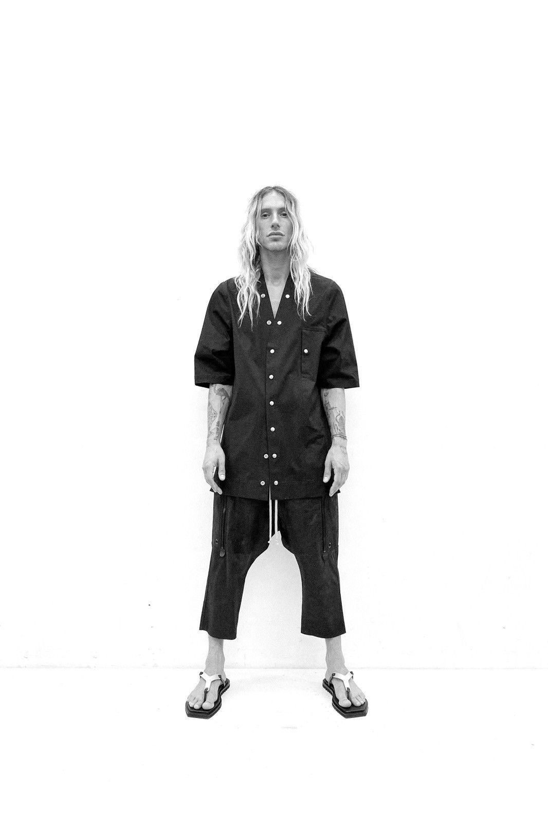 Rick Owens Anthem Cargo Cropped Pants | Grailed