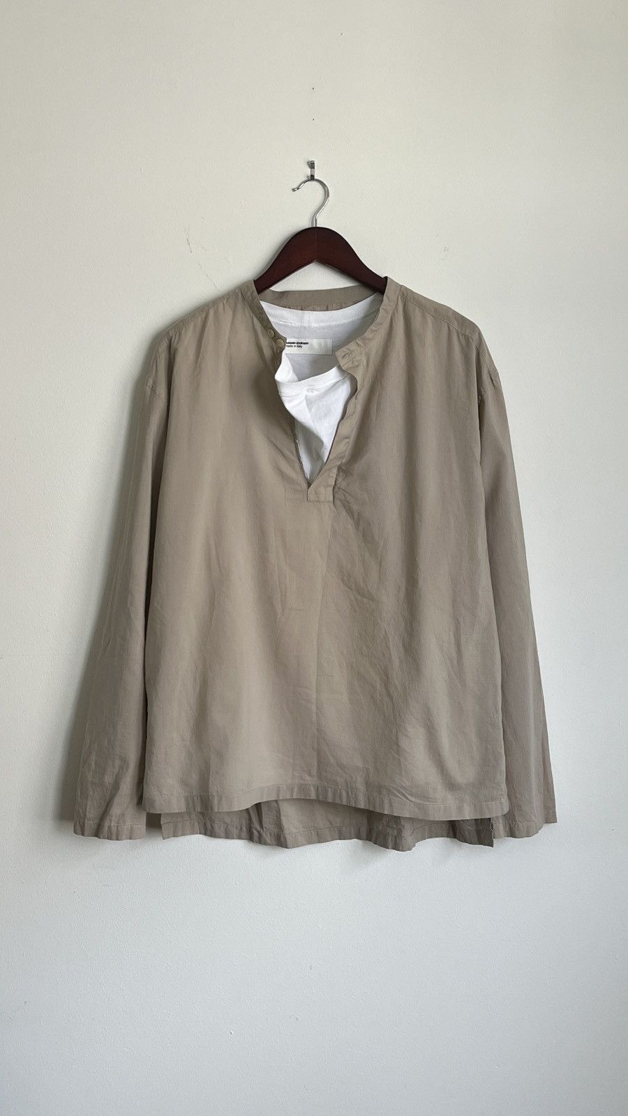 chalayan hidden pocket shirt 