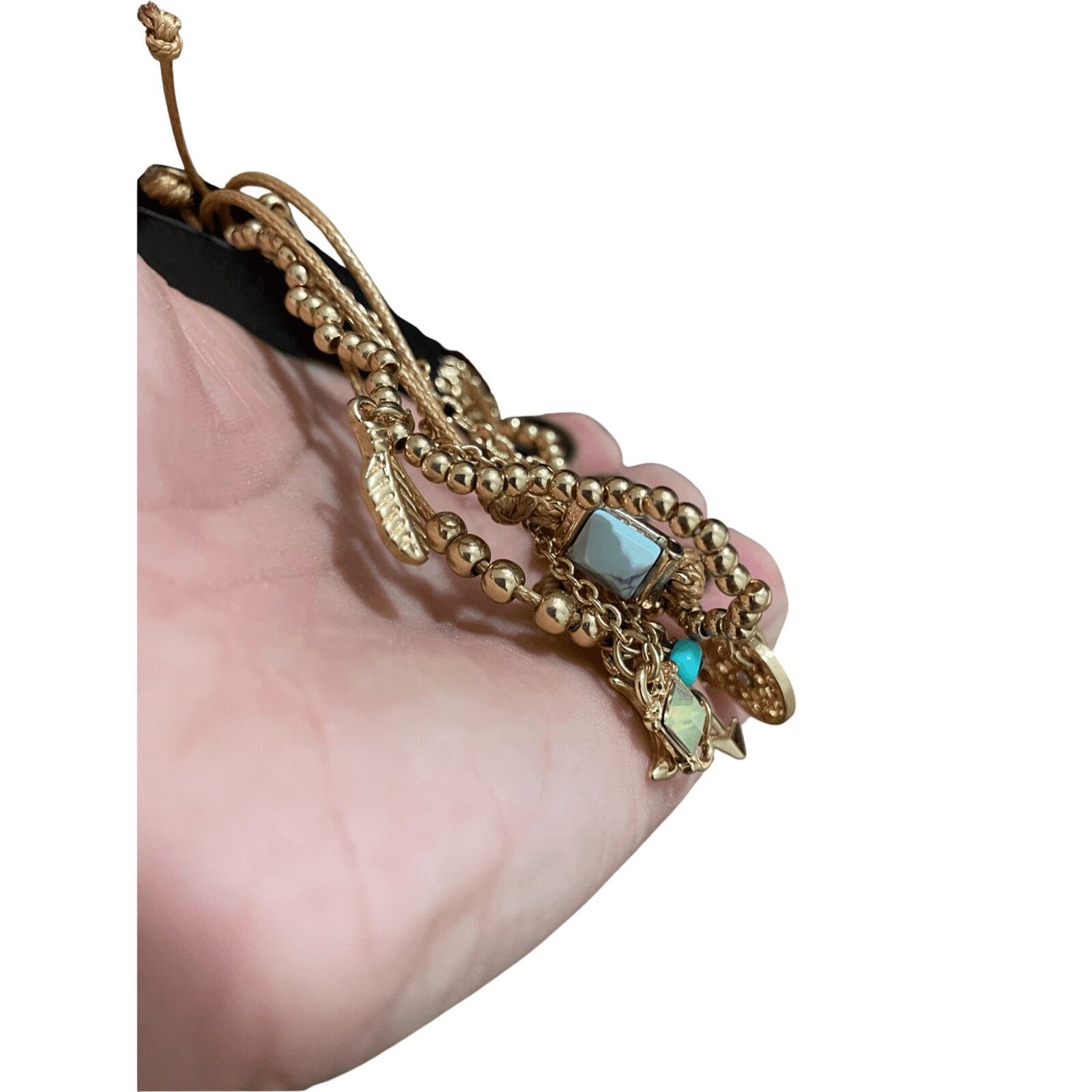 Other NWT Bangle Gold Mythical Bundle of Charmed Bracelets Western Size ONE SIZE - 6 Thumbnail