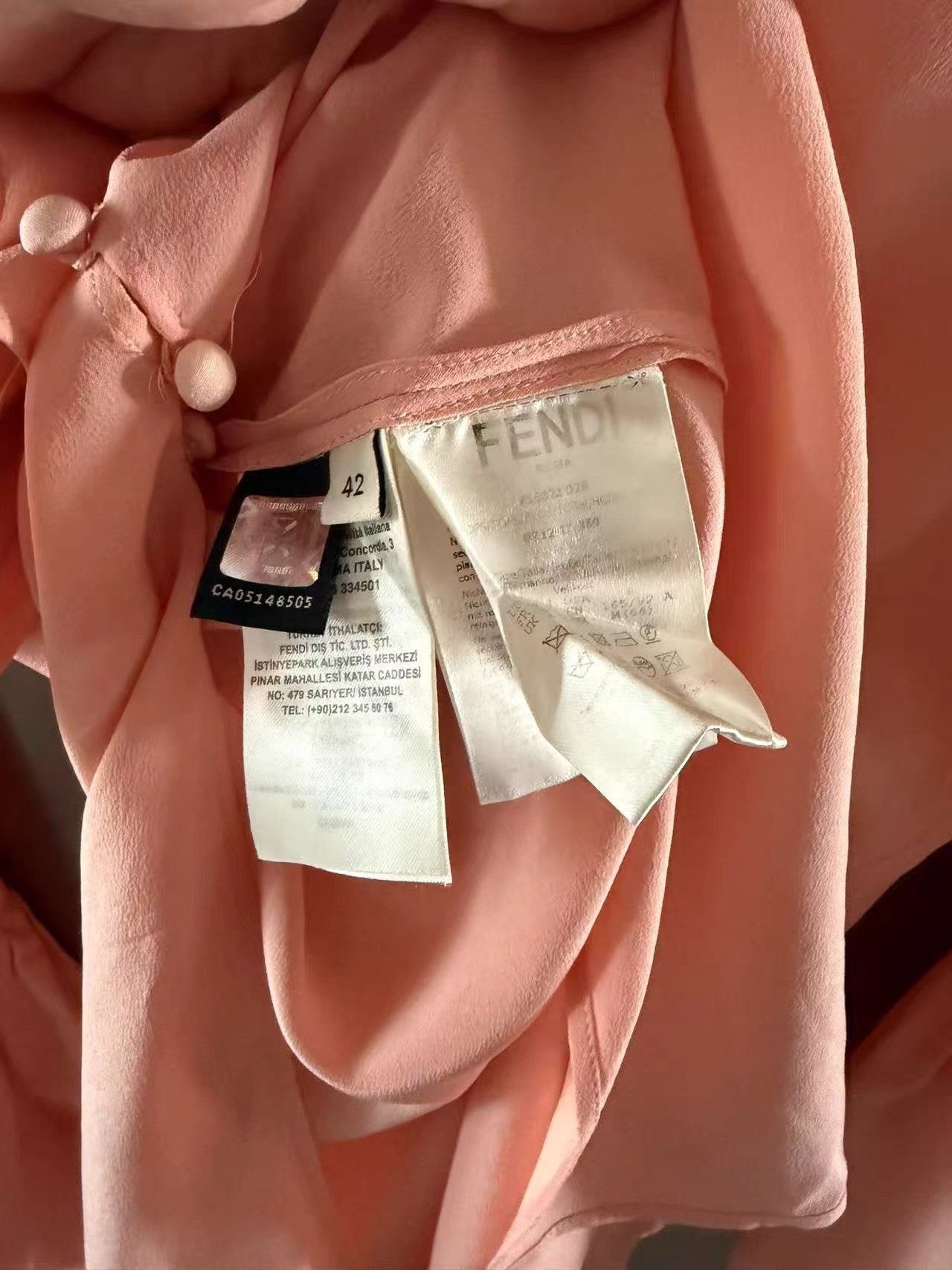 Fendi Fendi Ribbon Bow Shirt K31 Size M / US 6-8 / IT 42-44 - 3 Thumbnail