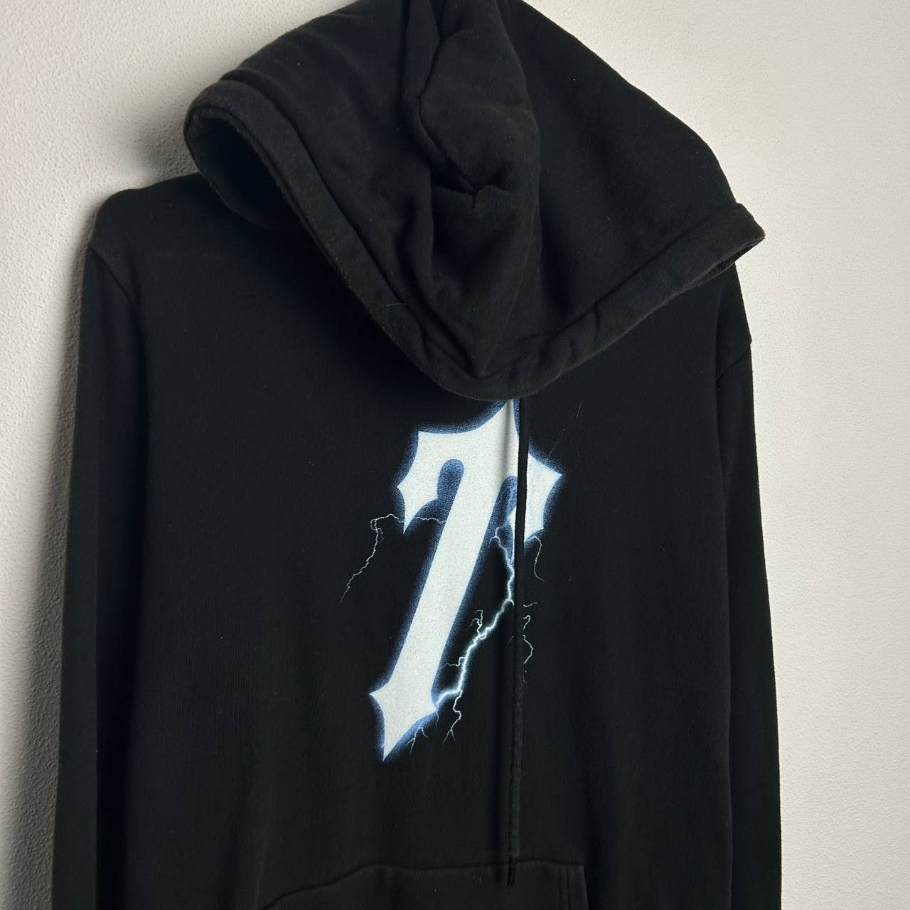 Trapstar London Vintage Trapstar Big logo distressed faded y2k style hoodie Size US S / EU 44-46 / 1 - 2 Thumbnail