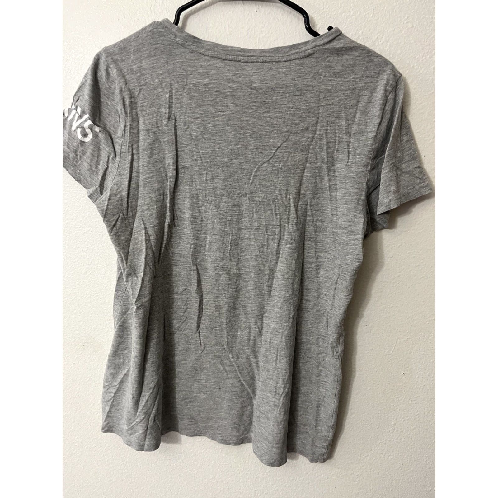Vintage CALVIN KLEIN COLLECTION Gray T-Shirt Women Medium Solid Size M / US 6-8 / IT 42-44 - 2 Thumbnail