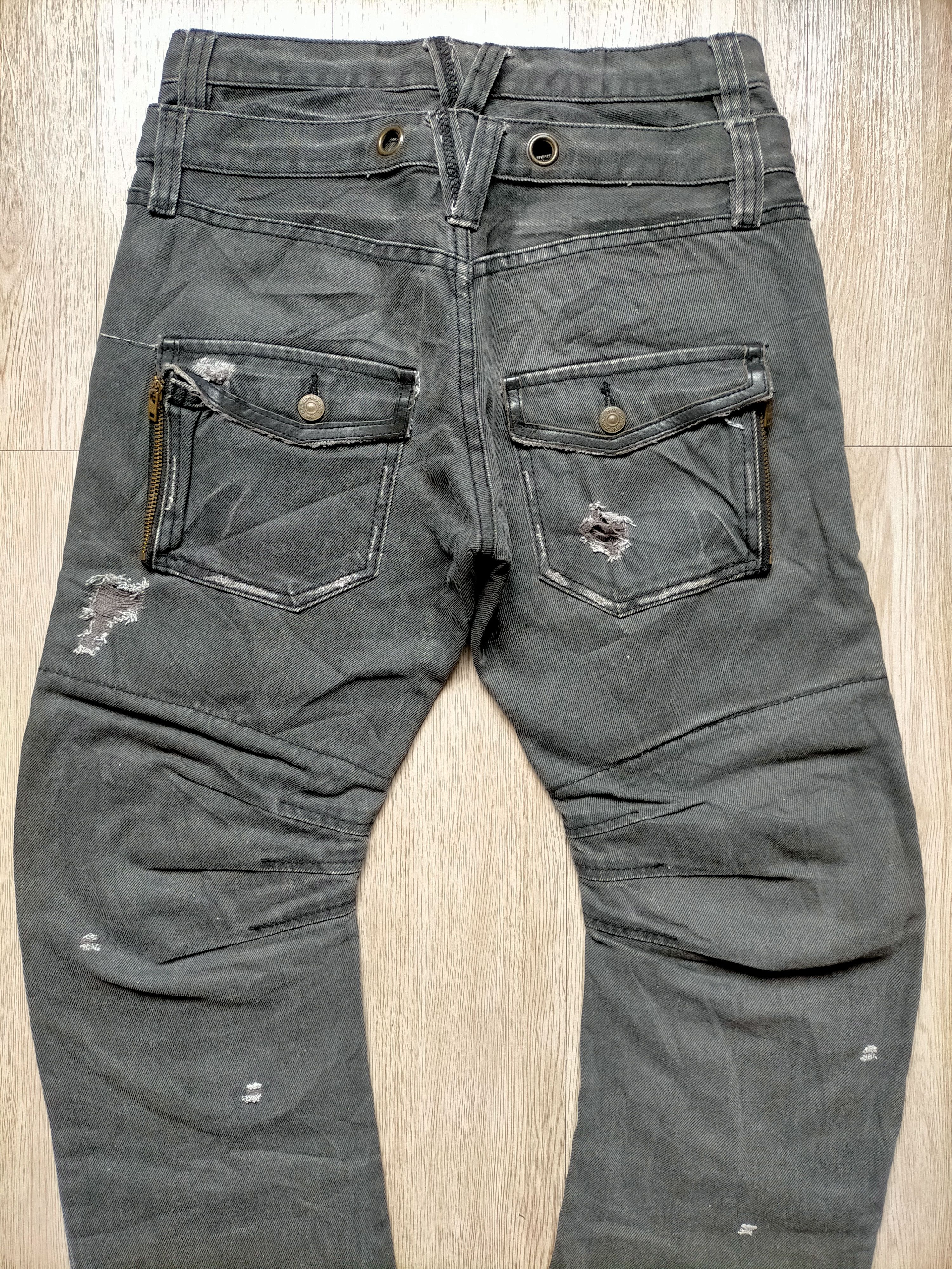 PPFM PPFM Double Waist Curve Black Jeans Size US 30 / EU 46 - 13 Thumbnail