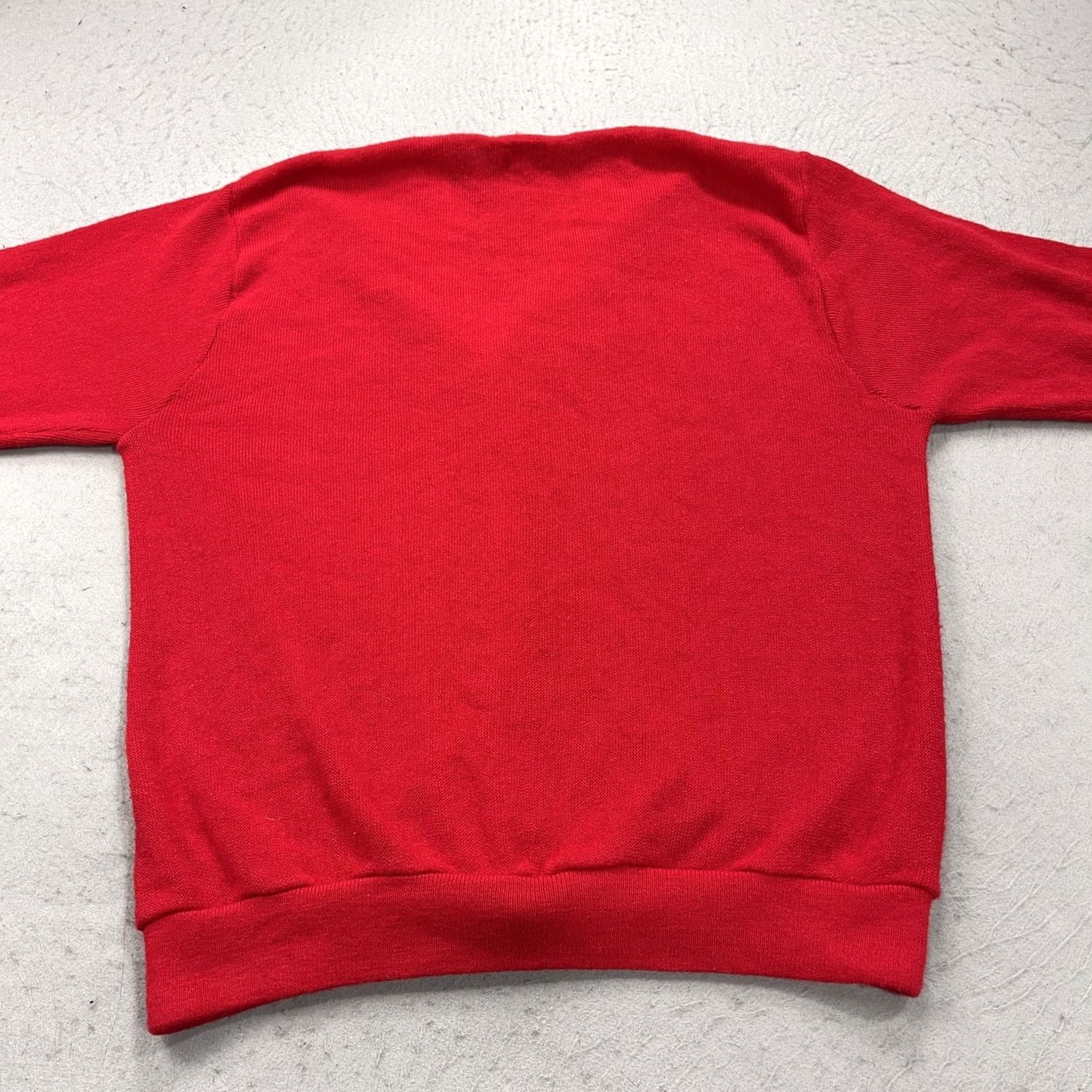 Izod VINTAGE Izod Lacoste Cardigan Sweater Mens L Red Acrylic Knit 80s 90s Golf Walking Size US L / EU 52-54 / 3 - 6 Thumbnail