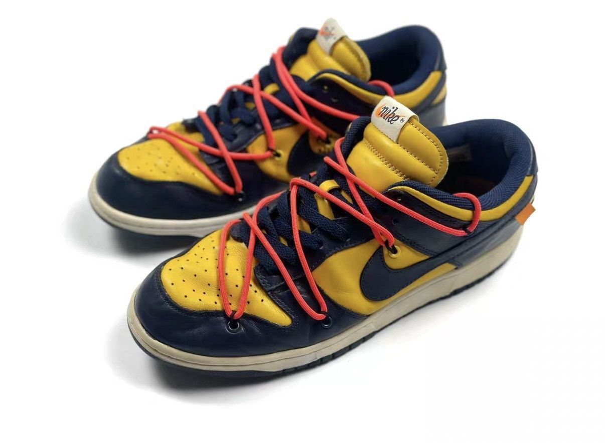 Off-White Off-White x Nike Dunk Low Obsidian J31 Size US 10 / EU 43 - 1 Thumbnail