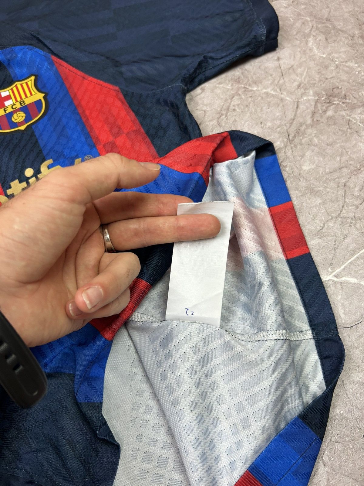 Nike Nike F.C Barcelona Soccer Jersey Size Xl Size US XL / EU 56 / 4 - 8 Thumbnail
