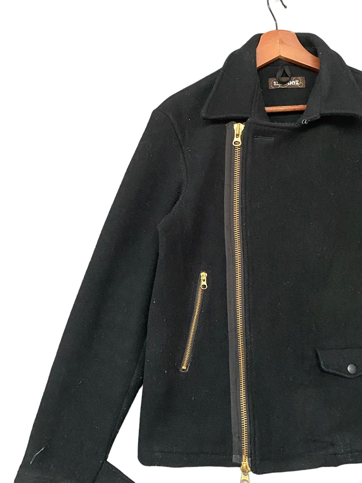 Vintage Vintage Japanese Brand Rim Shot Double Collar Jacket 1990s Size US L / EU 52-54 / 3 - 3 Thumbnail