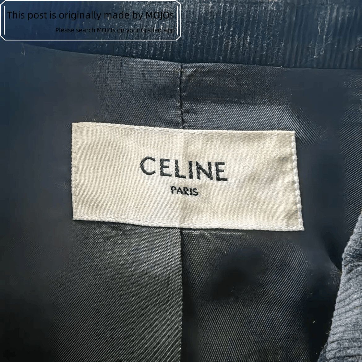 Celine Sz 46 Celine by Hedi 20SS Corduroy Teddy Jacket Size US S / EU 44-46 / 1 - 5 Thumbnail