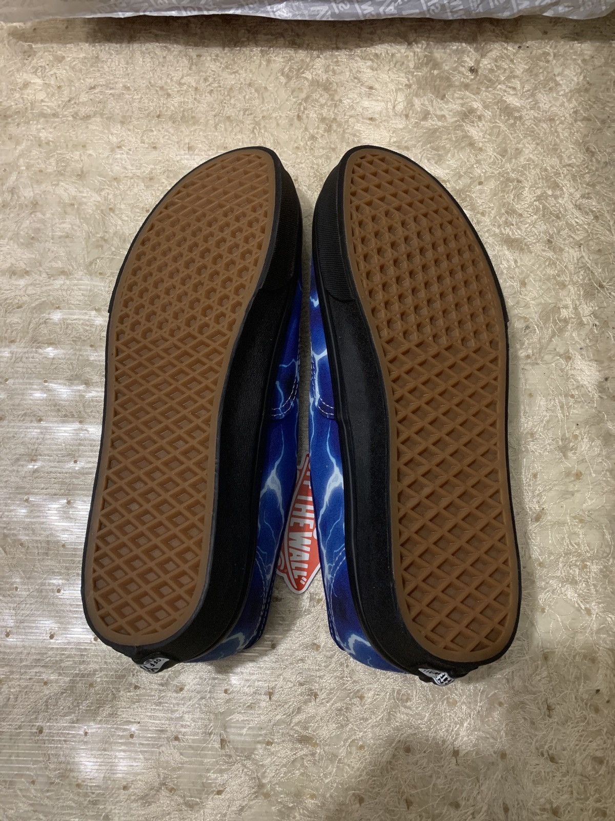 Vans Vans Authentic Lightning Blue Canvas Lase Up Low Sneakers Size US 11 / EU 44 - 5 Thumbnail