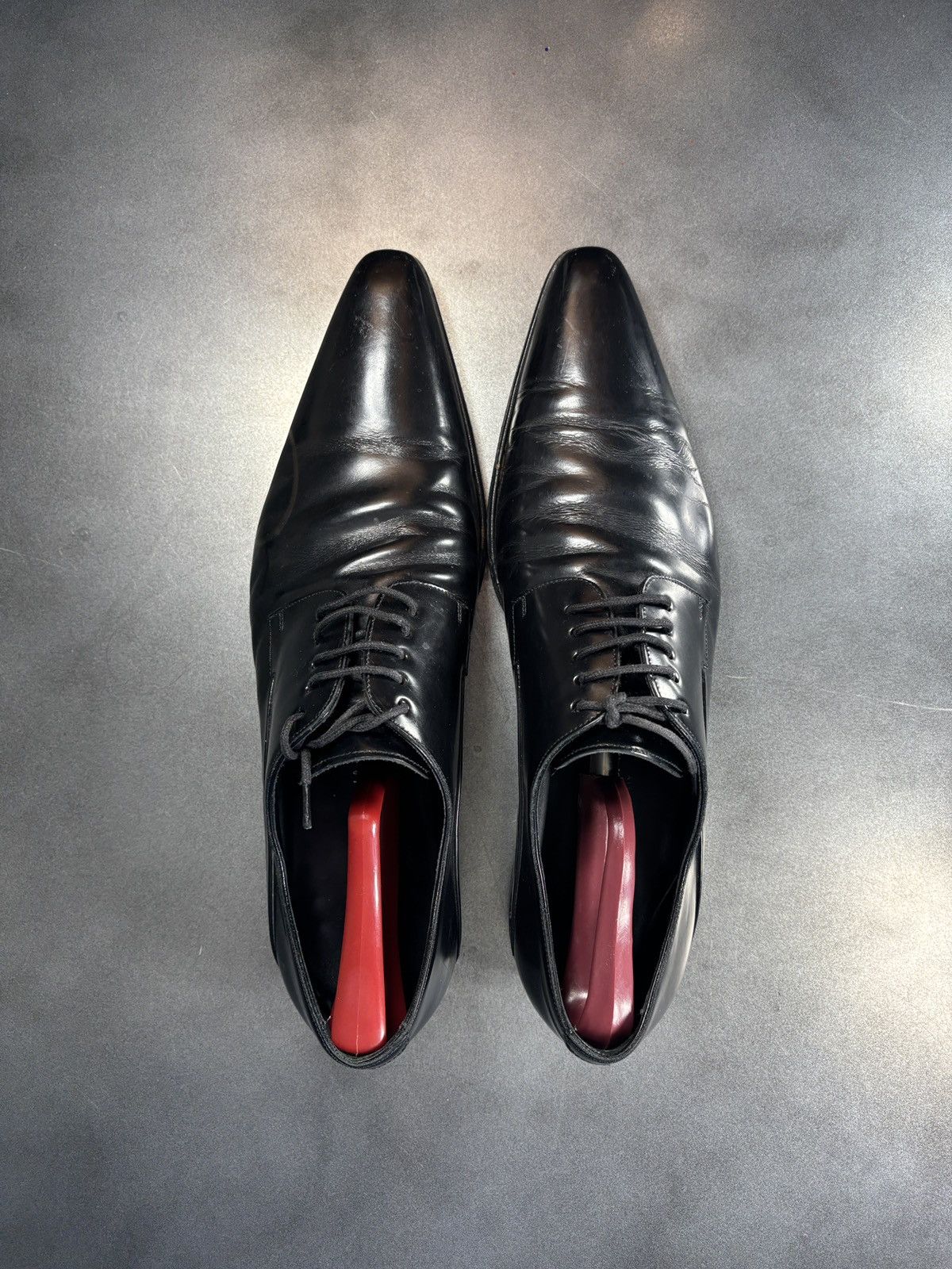 Dolce & Gabbana Vintage Dolce & Gabbana Patent Leather Pointed Toe Long 90s Size US 9.5 / EU 42-43 - 1 Thumbnail