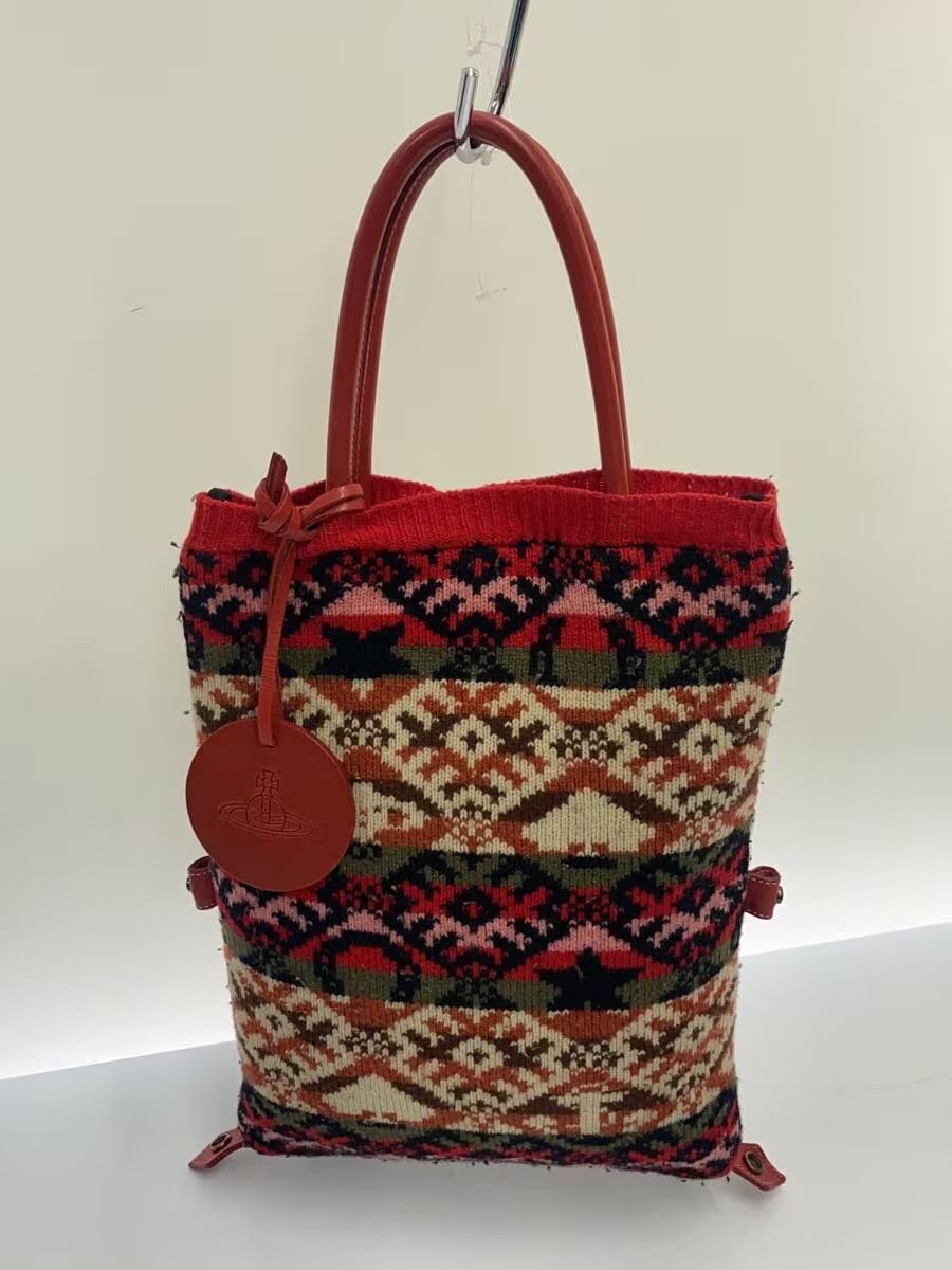 Vivienne Westwood Nordic Knit Orb Tote Bag Size ONE SIZE - 1 Thumbnail