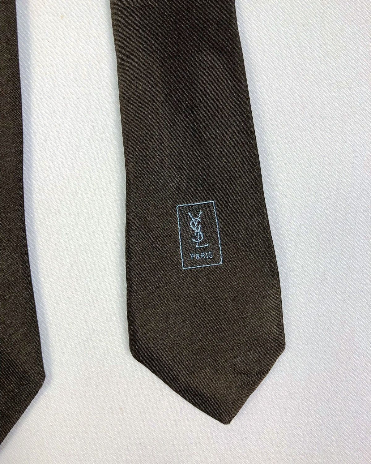 Yves Saint Laurent Rare Vintage Yves Saint Laurent YSL Silk Tie Made in Italy Size ONE SIZE - 5 Thumbnail