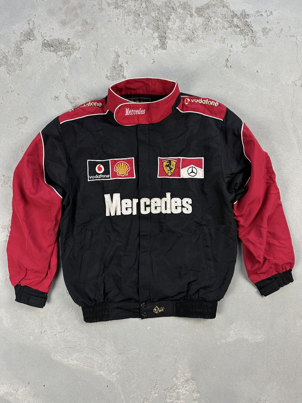 Mercedes-Benz Vintage Mercedes racing jacket Size US L / EU 52-54 / 3 - 2 Thumbnail