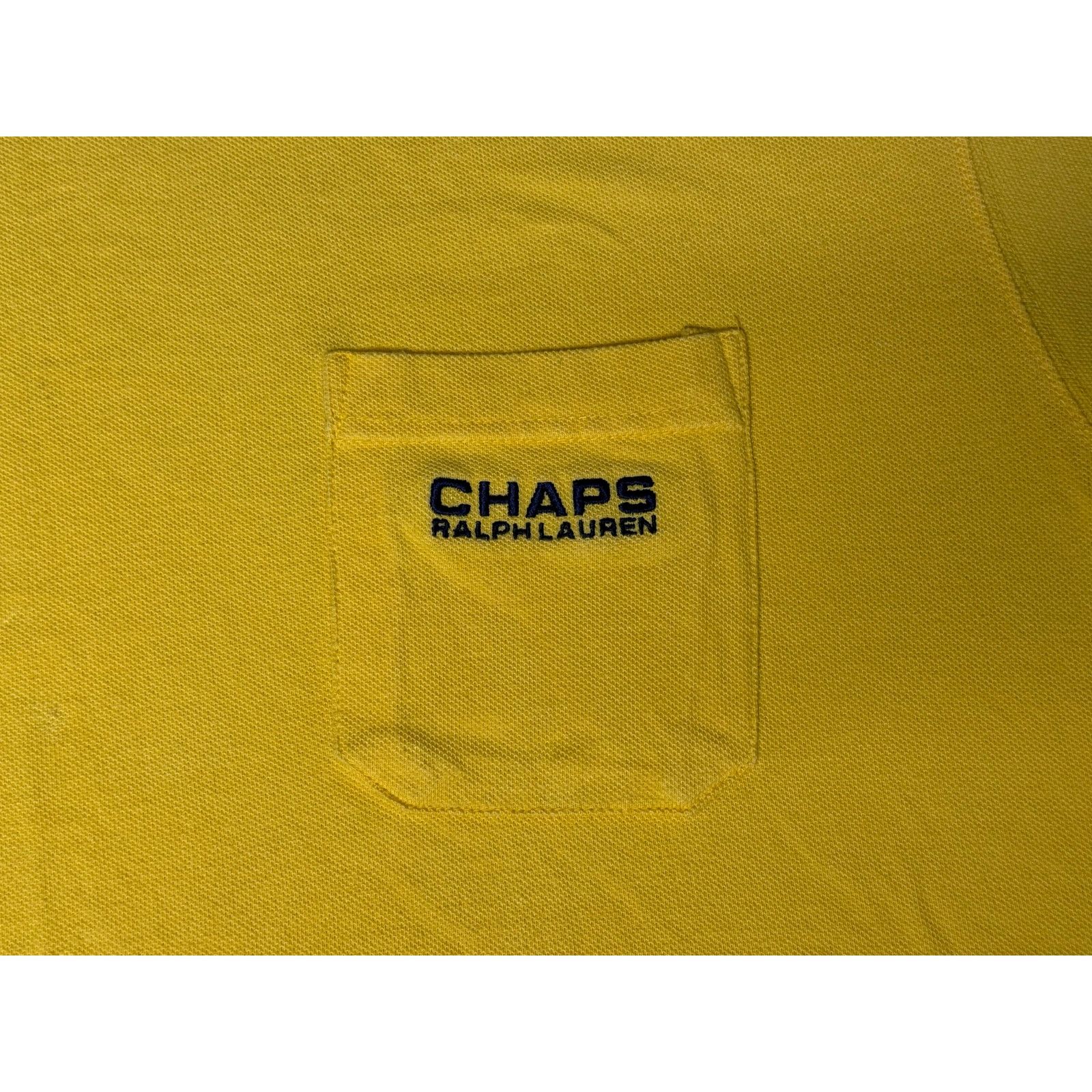 Chaps × Chaps Ralph Lauren × Vintage Vintage Chaps Ralph Lauren Knit Pocket T-shirt XL Size US XL / EU 56 / 4 - 4 Thumbnail