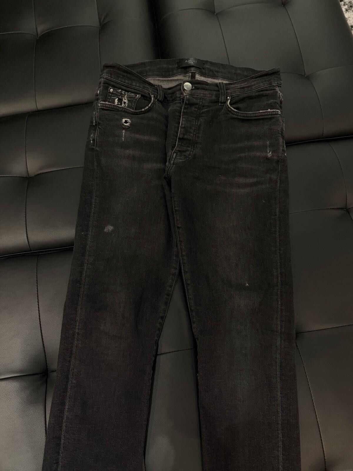 Amiri Size 30 - Amiri Black Jeans 100% Authentic Quick Shipping Size US 30 / EU 46 - 2 Thumbnail