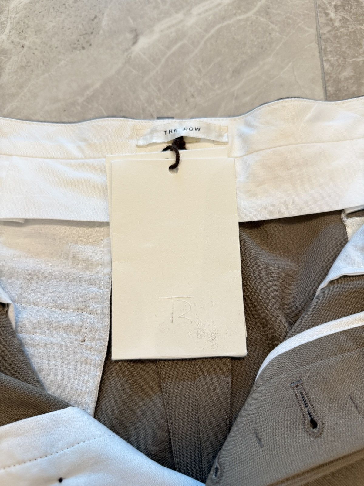 The Row The Row Mikeno Pleated Wool Pants Size US 32 / EU 48 - 10 Thumbnail