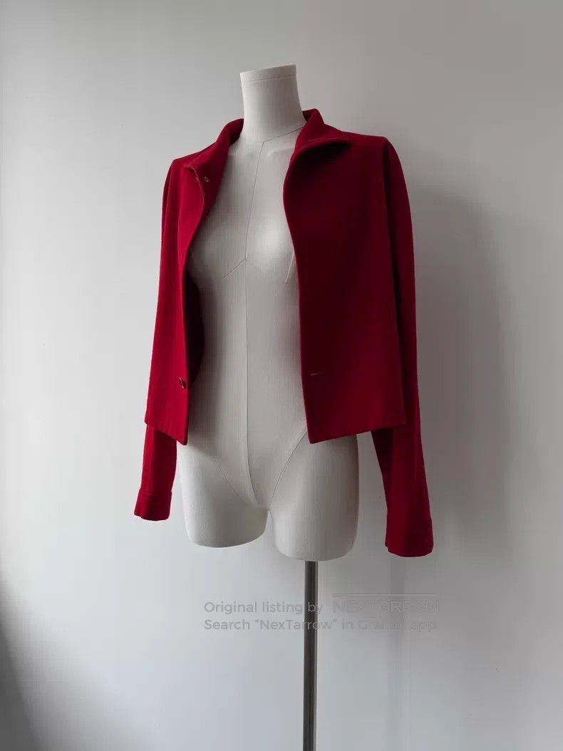 Yohji Yamamoto Yohji Yamamoto 2000AW Rare Red Jacket Size US M / EU 48-50 / 2 - 8 Thumbnail