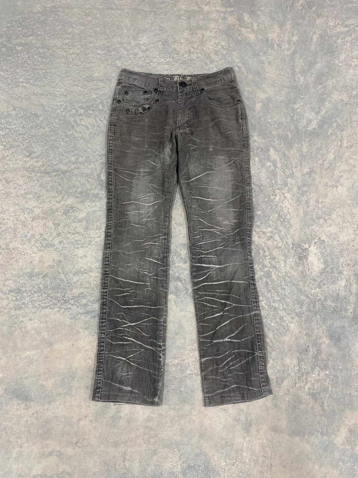 Hysteric Glamour BLOW PUNK GRUNGE GOTHIC CLAW CORDUROY PANTS LGB Size US 30 / EU 46 - 1 Thumbnail