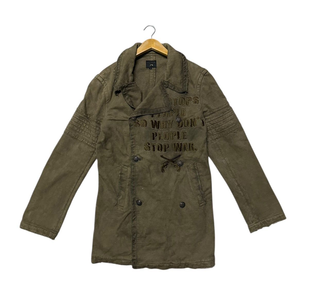 Japanese Brand double button parka jacket Size US L / EU 52-54 / 3 - 1 Thumbnail