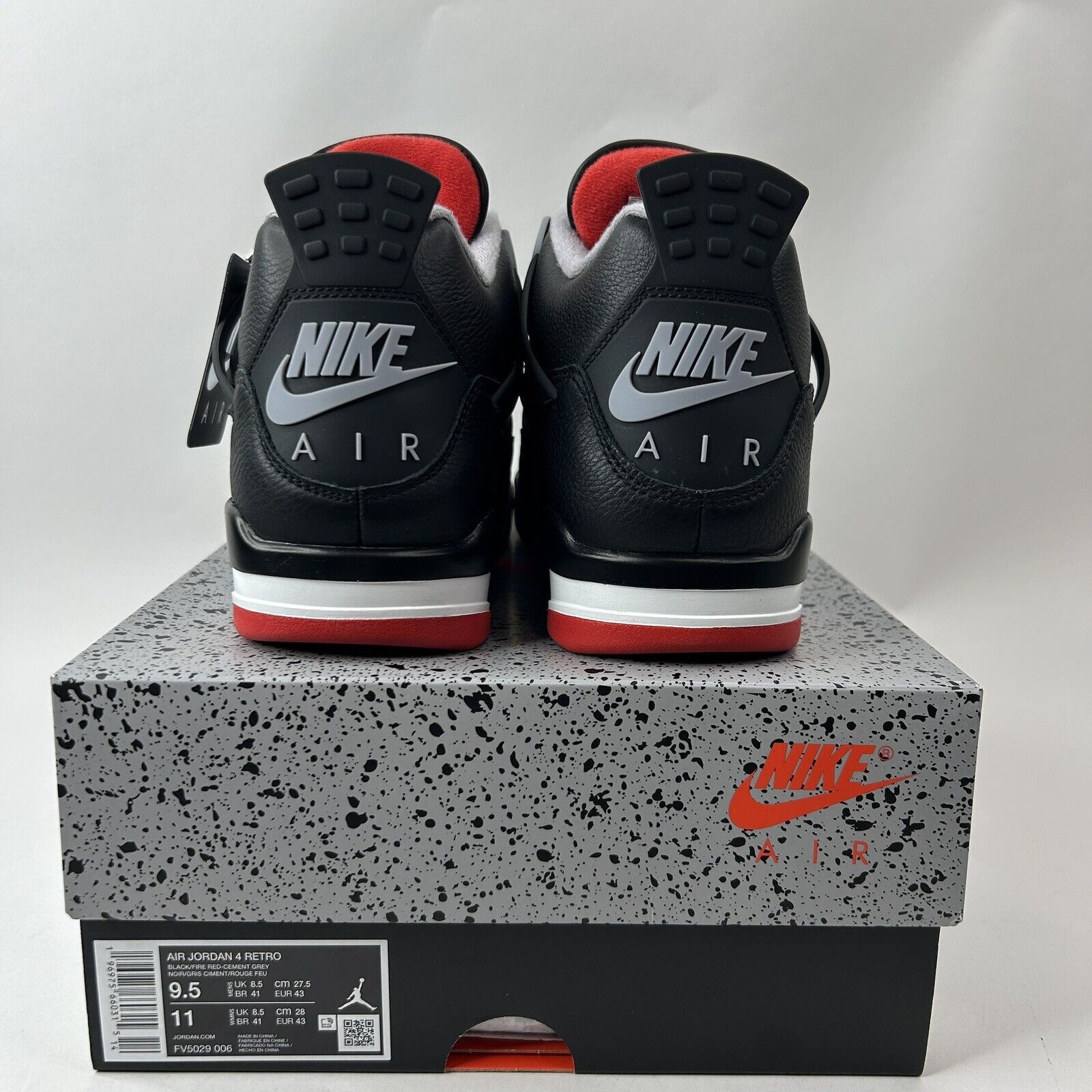 Nike Nike Air Jordan 4 Retro Reimagined “Bred” 2024 Size US 9.5 / EU 42-43 - 4 Thumbnail