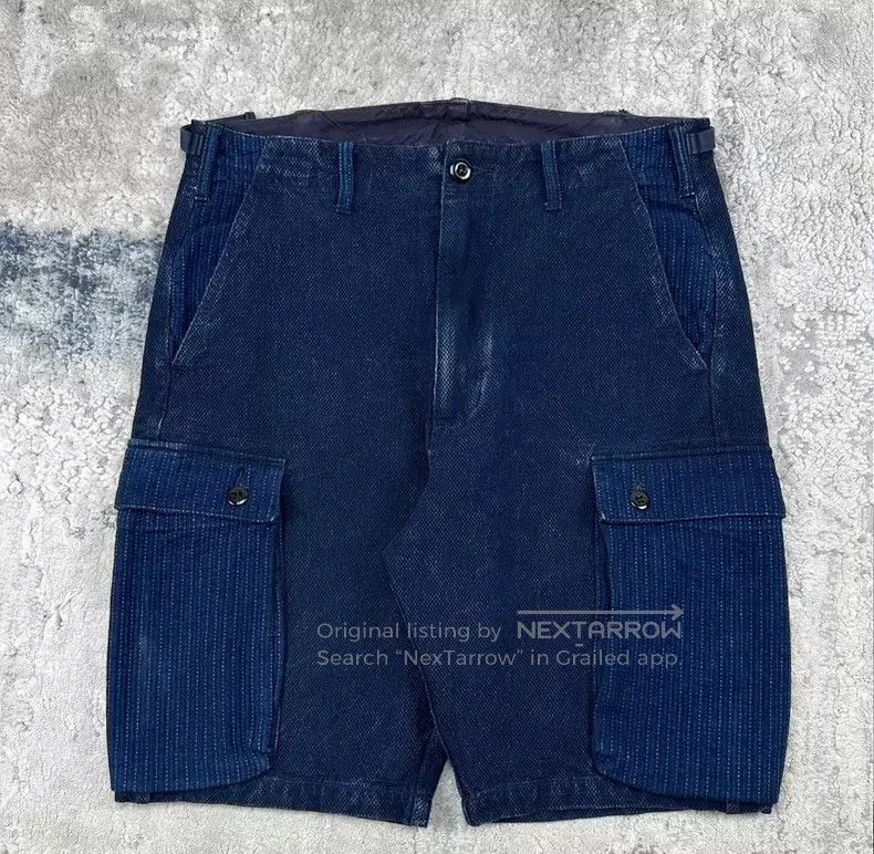 Neighborhood Neighborhood size S Spring/Summer 18 Indigo-Dyed Sashiko S Size US 27 - 1 Thumbnail